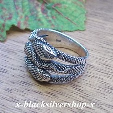 Snake Ring Silver 925 Snake