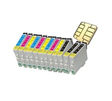 12 Druckerpatronen für Epson Stylus SX110 SX210/SX215/SX218 (kein original Epson