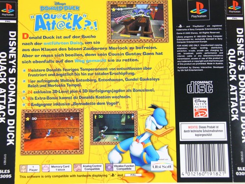 Ps1 playstation donald duck - ,