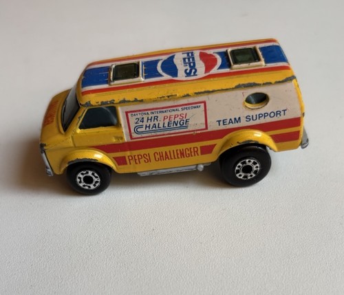 Matchbox chevy van - chevy, pepsi