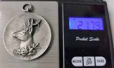 alte Jagd Medaille - D.J