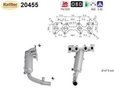 ✅ Katalysator für Fiat 500