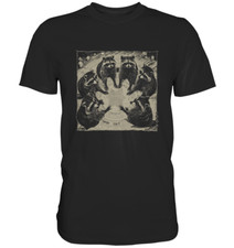 Waschbären Gothic T-Shirt -