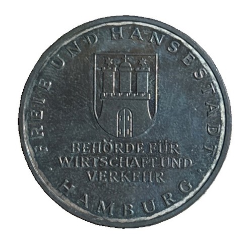 Hamburg medaille zur - ,
