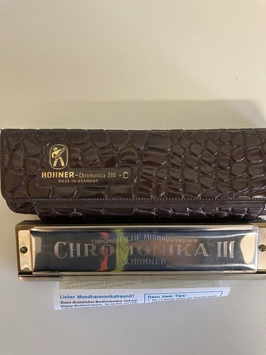 Hohner chromonica iii 280 - hohner,
