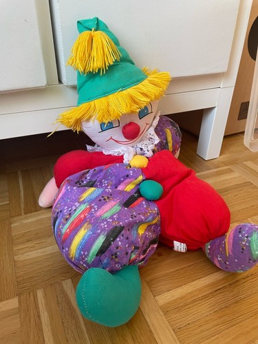 Clown beluga stoff - stoff, puppe