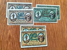 6 x Gurau 2 Serien zu 10 Pfg., 25 Pfg. & 50 Pfennig