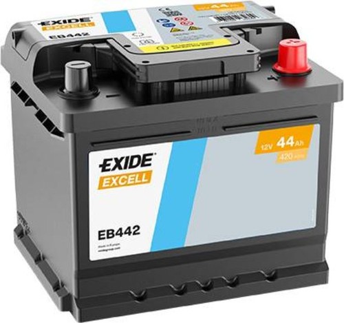 Exide eb442 excell 12v 44ah - exide,