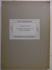 Universal Edition Sämmtliche