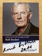 Rolf Becker AK In aller Freundschaft Autogrammkarte original signiert 1