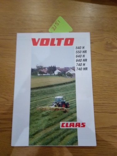 Claas volto heuwender 550 - claas,