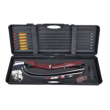Bogenset Recurvebogen Set Core Brownred 68" 14-38 lbs Koffer Pfeile Zubehör