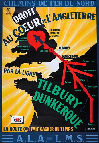Poster nordbahn tilbury - nordbahn,