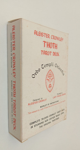 Tarocco aleister crowley - aleister, thoth