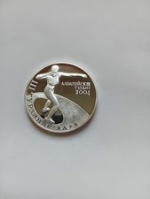 Weissrussland Belarus 2003, 20 Rubel Kugelstoßen olympische Spiele 2004, Silber