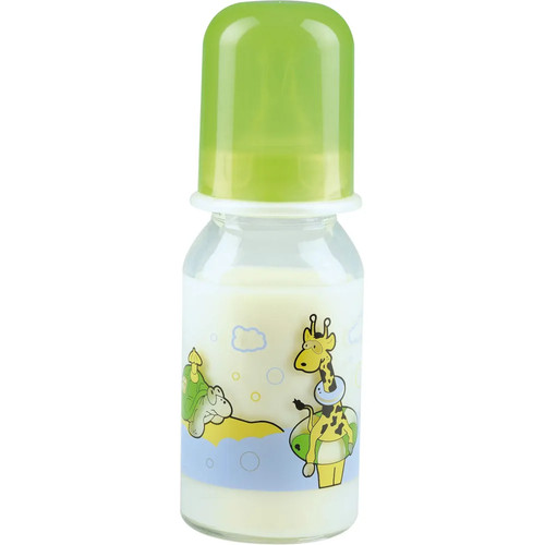 Glasflasche schott tee 125ml - glasflasche,