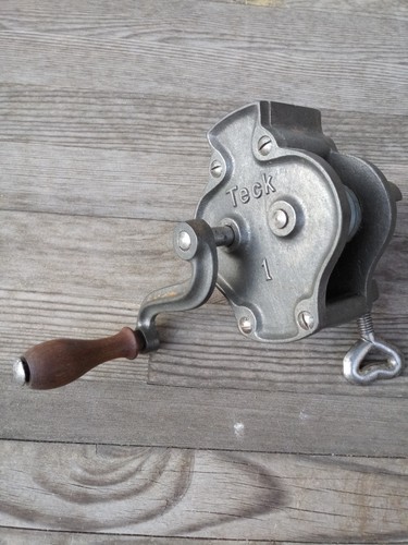 Teck antiker bohnenschneider - teck, 1