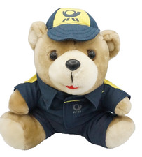 Post Teddybär in Uniform mit