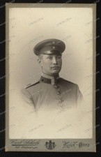 Kabinet-Photo-Atelier Scholz-Köln-Deutz-studio-Portrait-Militär-Kaiserreich-
