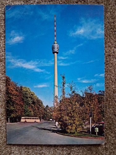 Alte postkarte fernsehturm - alte,