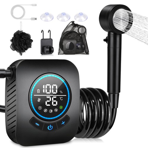 Spopal campingdusche 8000mah - campingdusche,