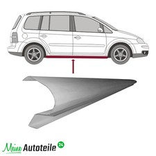 Reparaturblech Schweller für