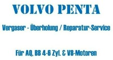 Volvo PENTA AQ B18 B20 B30 OMC Holley V8 Vergaser Überholung KOSTENVORANSCHLAG