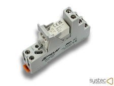 SCHRACK Relais 230V AC | RPS42730 | 2 Wechsler | Steckrelais mit Sockel | 230VAC