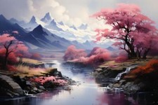 Wandbild: Wunderschöne