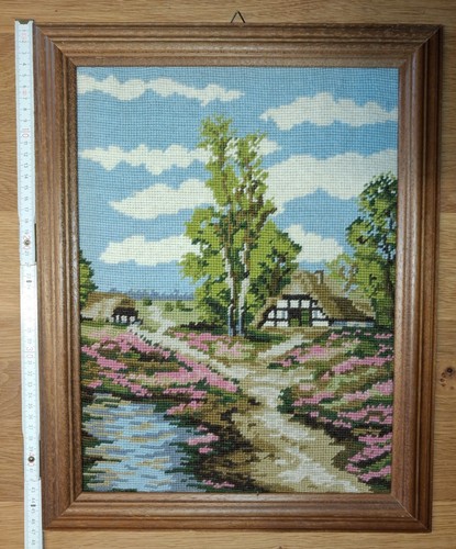 Gobelin stickbild heide - gobelin, "heide",