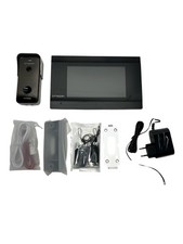 TMEZON WLAN IP Video Türsprechanlage 2 Draht,1080P Türsprechanlage Mit Kamera,7'