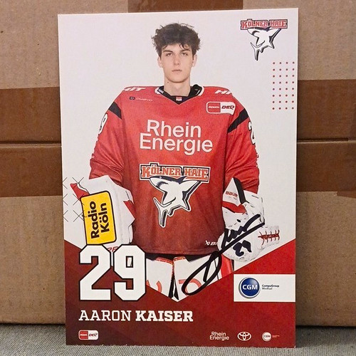 Aaron kaiser kölner haie - kaiser,