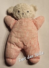 SIGIKID Bär Teddy Weiß & Rosa gemustert 20 cm Frottee  Stofftier 