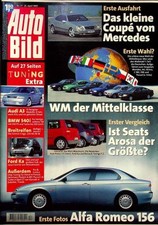 4) Auto Bild 17/1997 - Opel Vectra CD 1.8i 16V mit - Audi A3 1.9 TDI Oettinger m