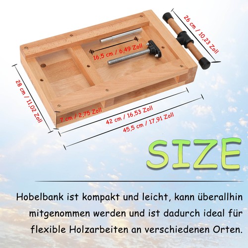 Mobil hobelbank holz werkbank - mobil,
