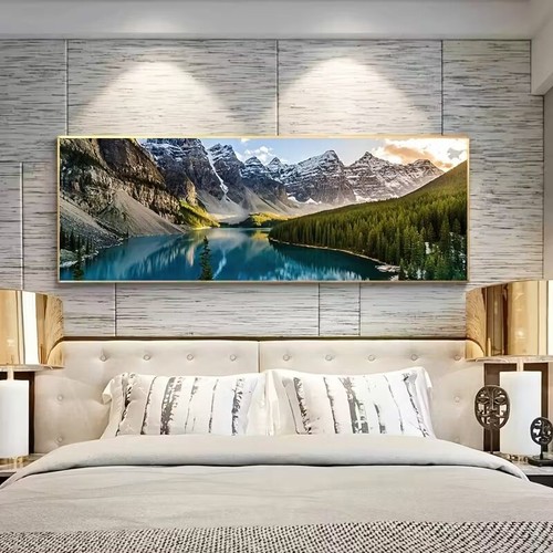 Leinwandbild seenlandschaft - leinwandbild,