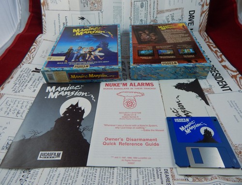 Dos maniac mansion - maniac,