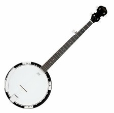 5-String Bluegrass 5-Saiter Banjo Resonator 11" Remo Fell Linde Ahorn Folk Music