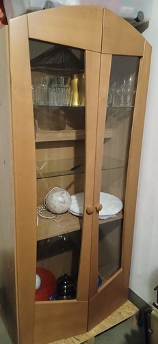 Massivholz vitrine erle - massivholz-vitrine,