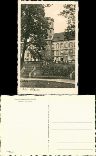 Ansichtskarte fulda fuldaer - ansichtskarte,