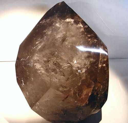 Rauchquarz mit gold rutil und - mit,