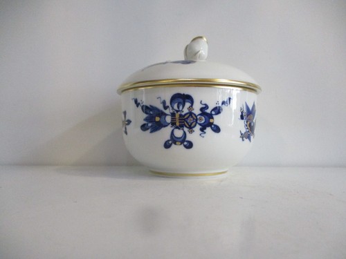 Meissen hofdrache blau - meissen,