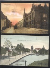 Schlesien-2 alte Ansichtskarten 1910 Friedeberg/Neumarkt-Isergebirge-Mirsk