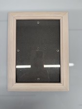 Bilderrahmen  22,5  x 16,5cm Holzrahmen Glasabdeckung Glasscheibe Stellen Hängen