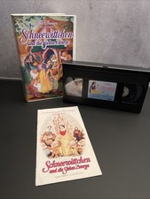 Schneewittchen und die sieben Zwerge [VHS] (Videokassette) Holo