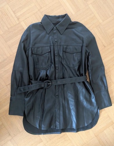 Kunstlederjacke von zara - kunstlederjacke,