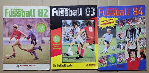 Panini sammelalbum fussball - 3x,