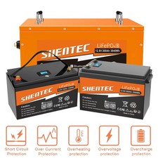 24V/12V LiFePO4 Akku 300Ah