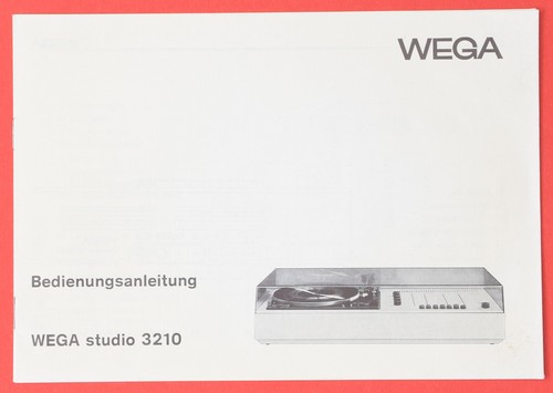 Wega studio 3210 - 3210,