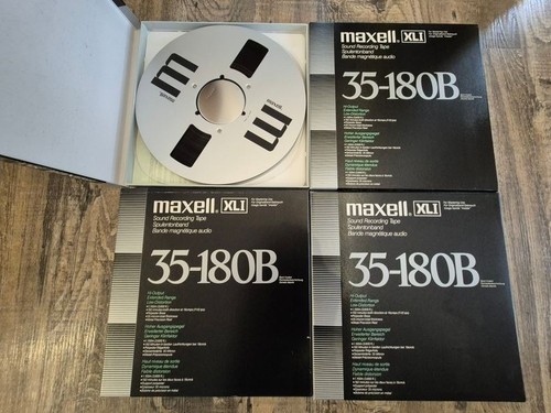 Maxell xli 180b tonband - 4x,